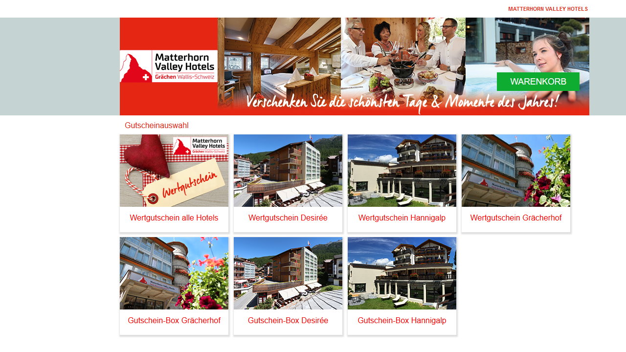 Gutschein-Shop Gutscheine